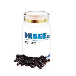 (罐裝)HISEE 海吉葉黃素 魚油軟膠囊II 30顆/瓶