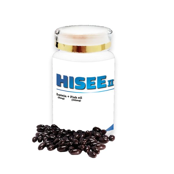 (罐裝)HISEE 海吉葉黃素 魚油軟膠囊II 30顆/瓶