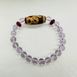 【肌容雪】天地天珠手串 編號B172