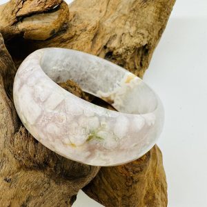 【肌容雪】櫻花瑪瑙手鐲 編號B192